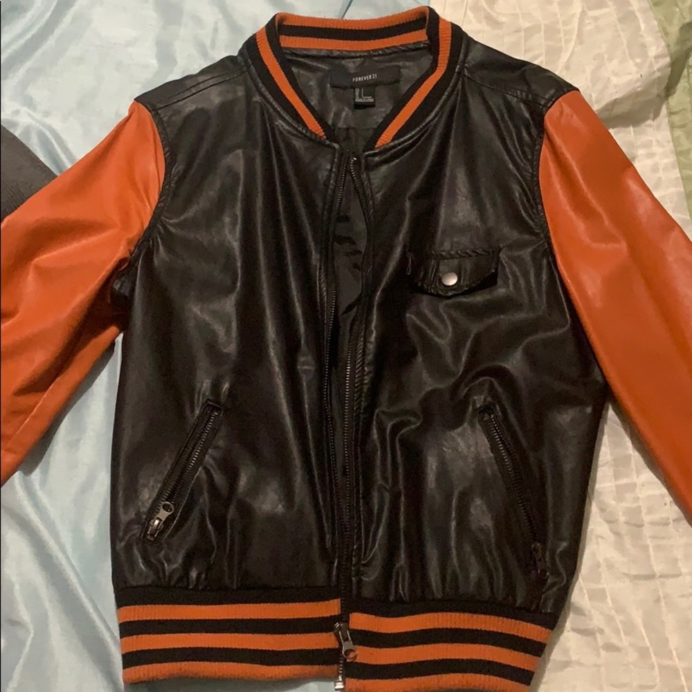 Leather jacket